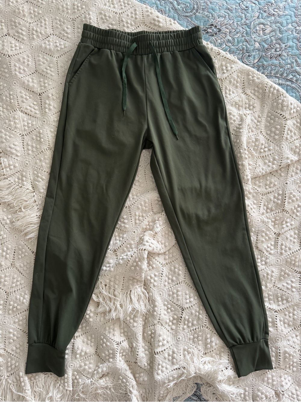 Amazon Olive Green Women's Jogger Track Pants